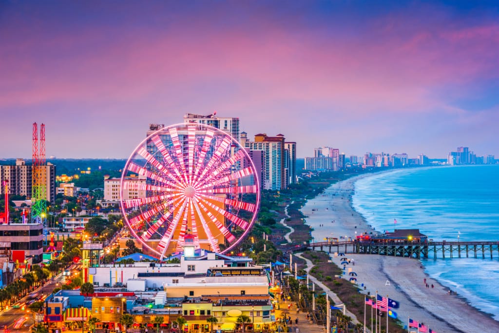 Best Family Beach Vacations: Myrtle Beach Boardwalk