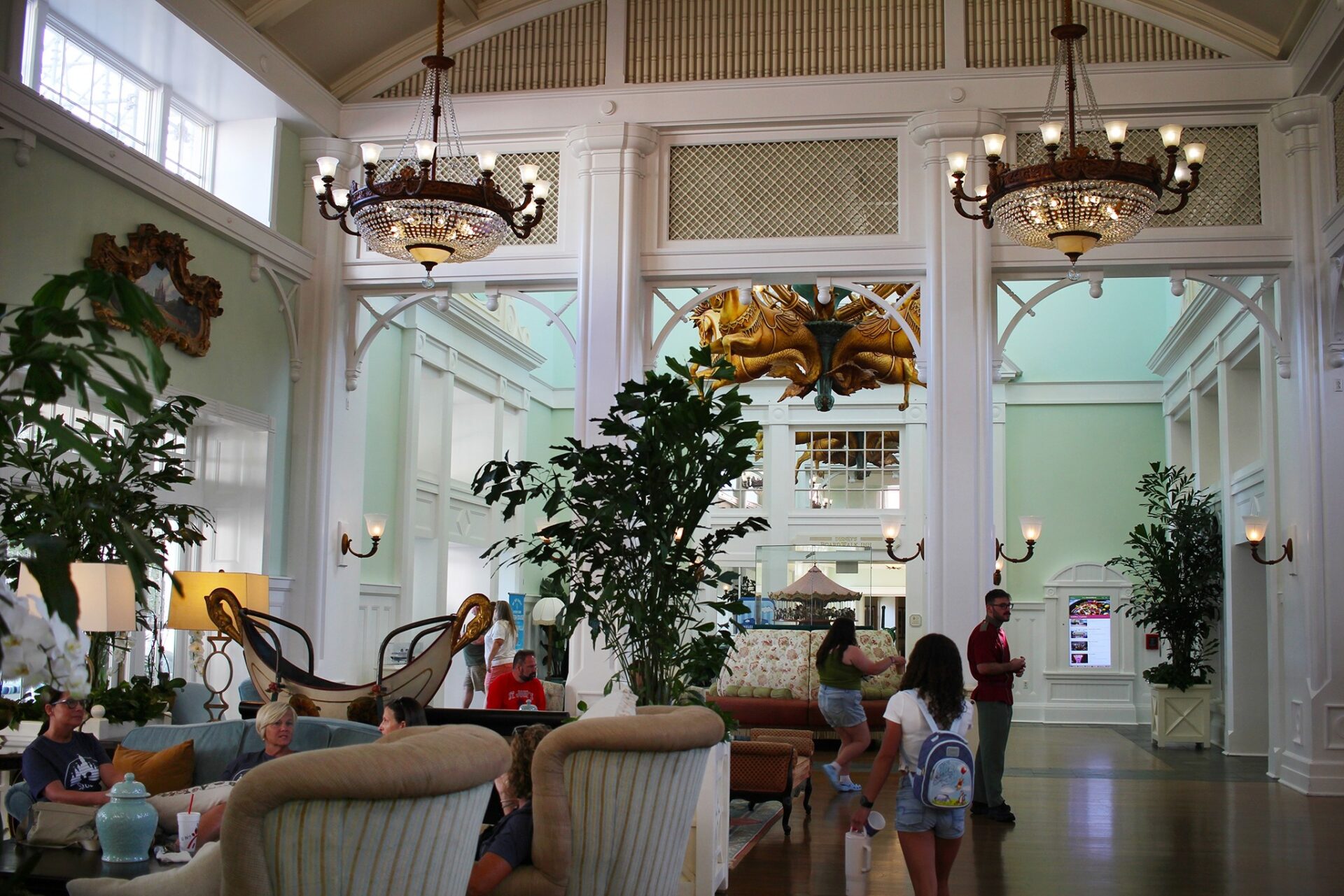 Disney’s Boardwalk Villas Lobby