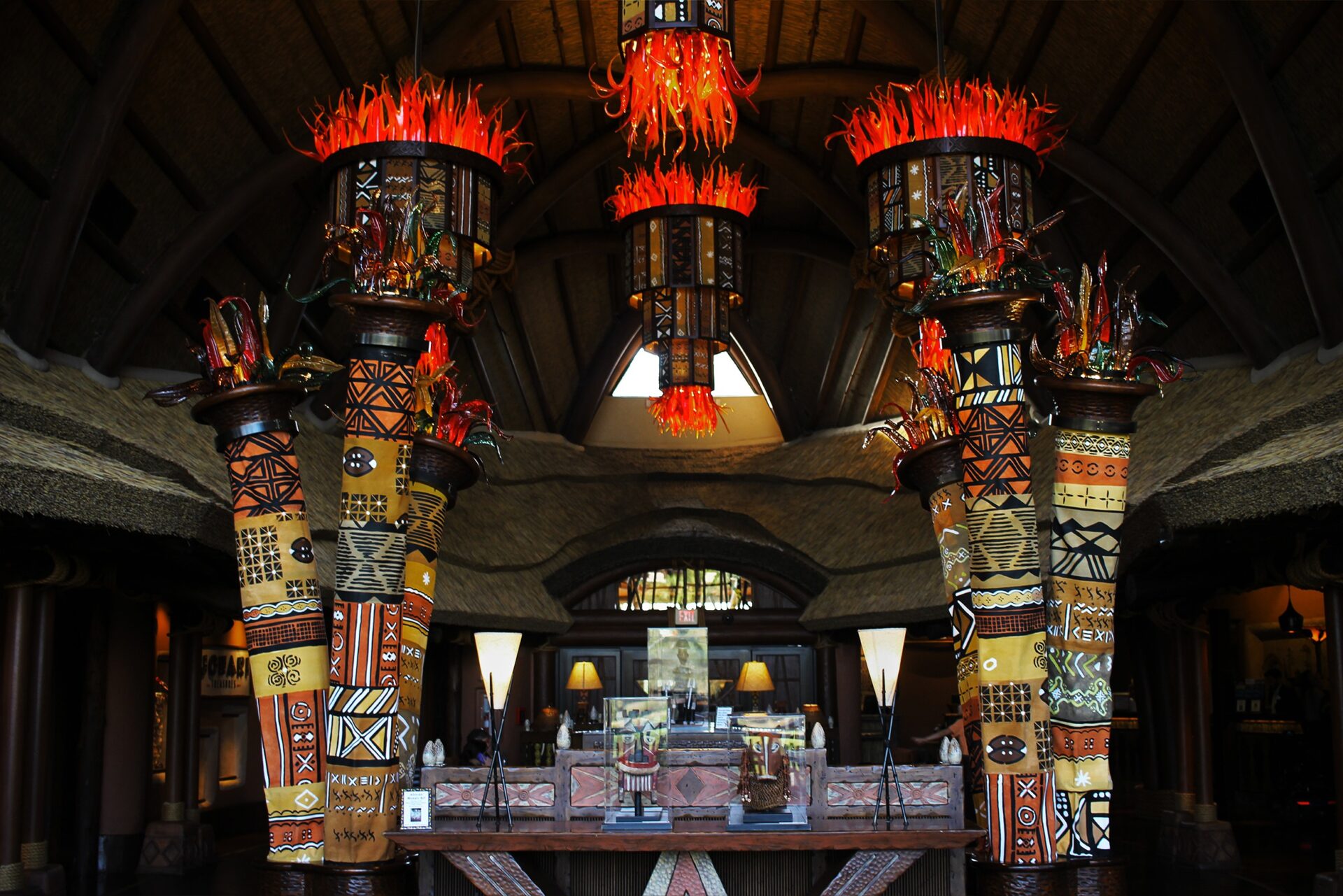 Animal Kingdom Lodge - Kidani Village - Lobby