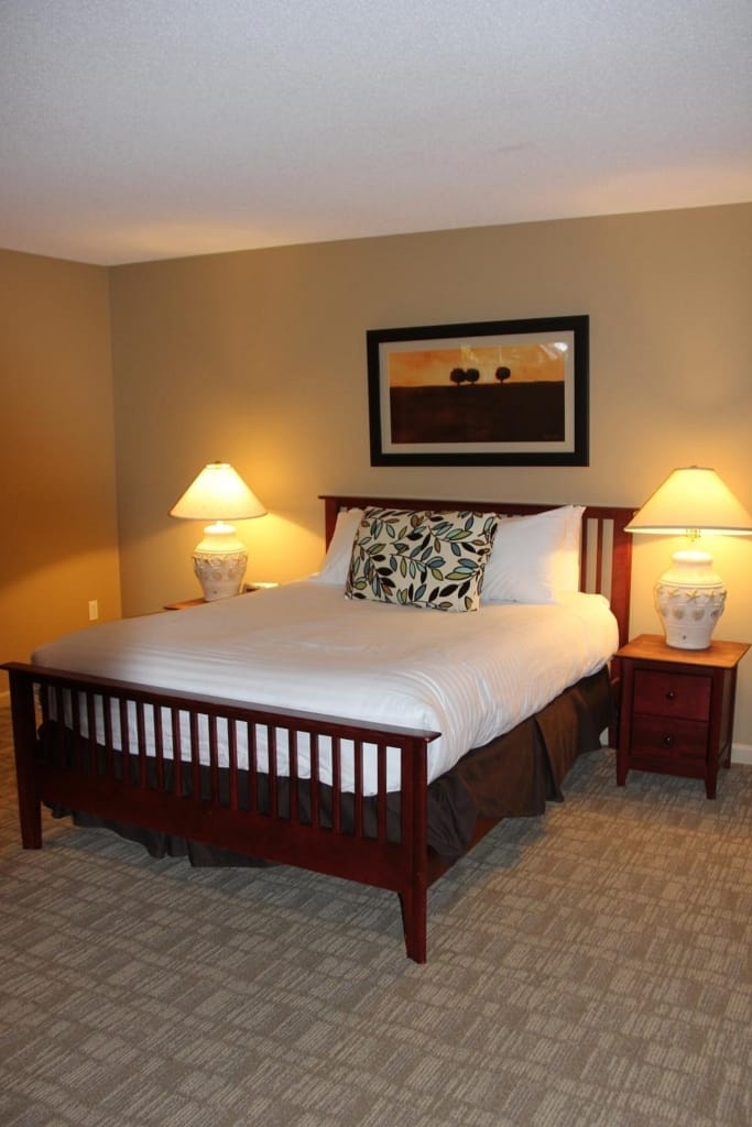 Guest Bedroom At Pacific Shores Resort