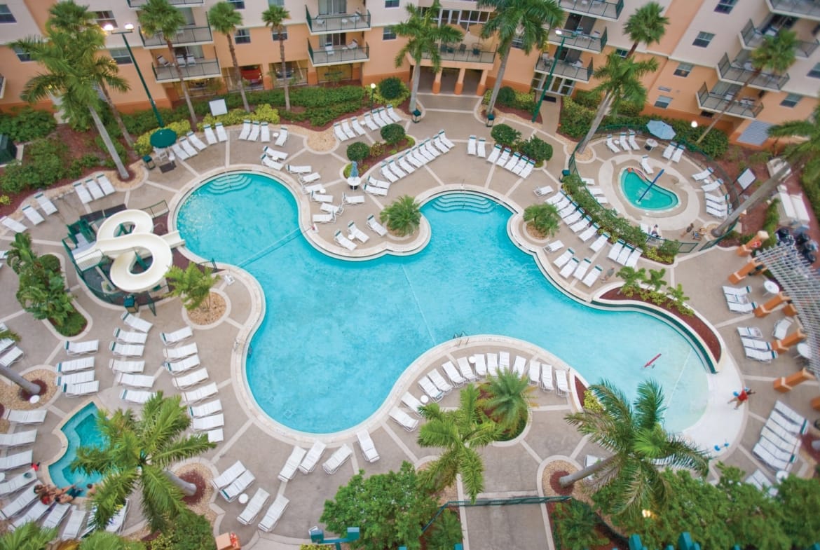 Wyndham Palm Aire Pool Overhead