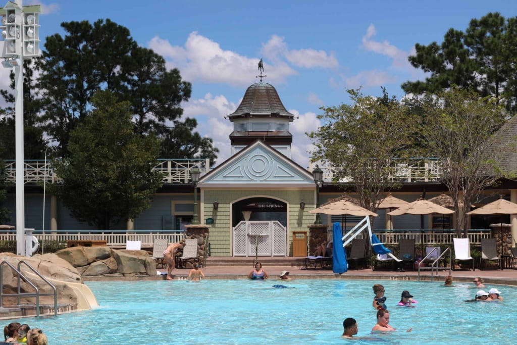 Disney’s Saratoga Springs Resort High Rock Spring Pool Near Walt Disney World Resorts & Disney Springs