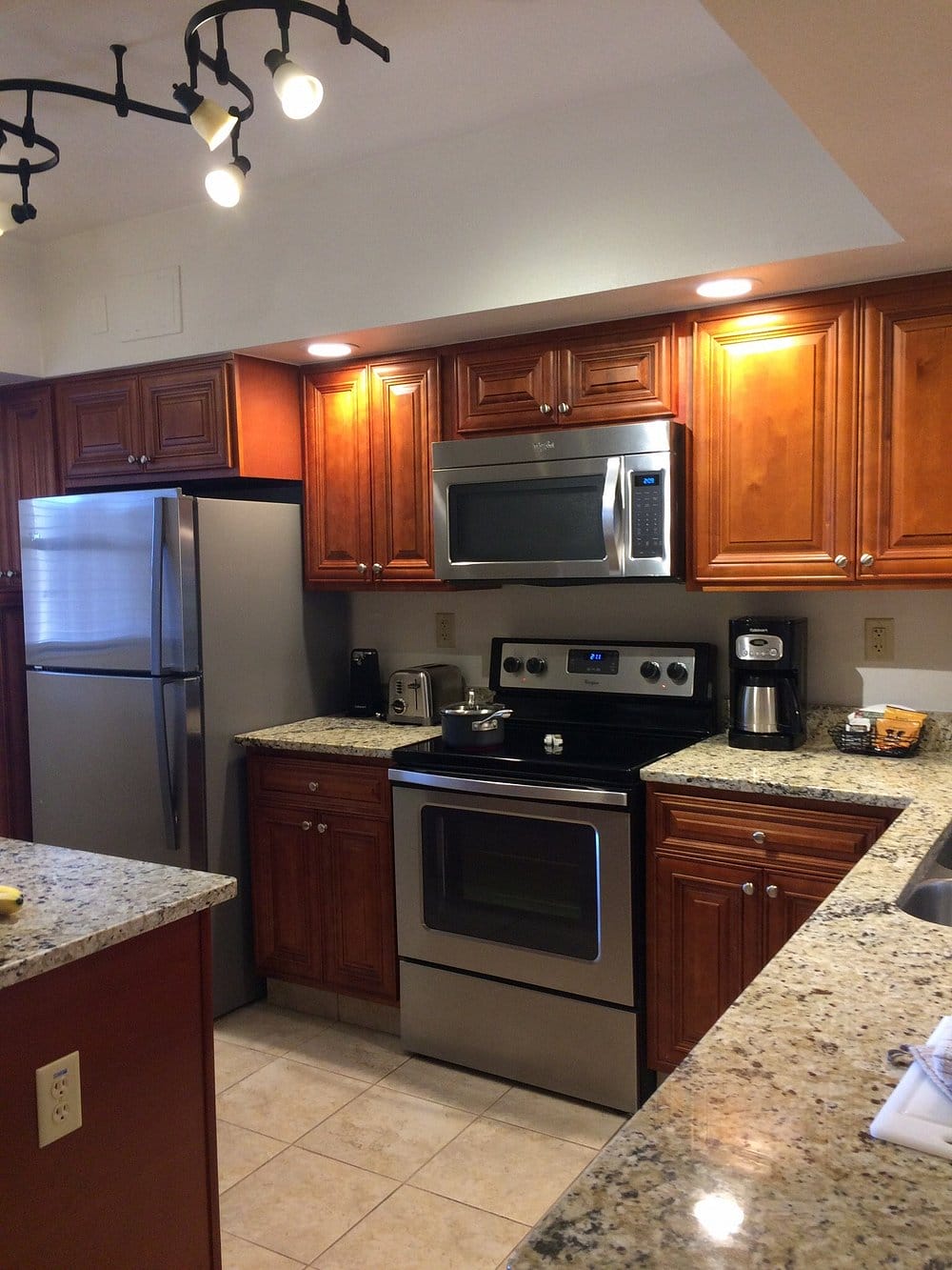 kitchen at timeshare resort