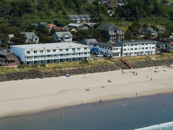 Rockaway Beach Resort Aerial