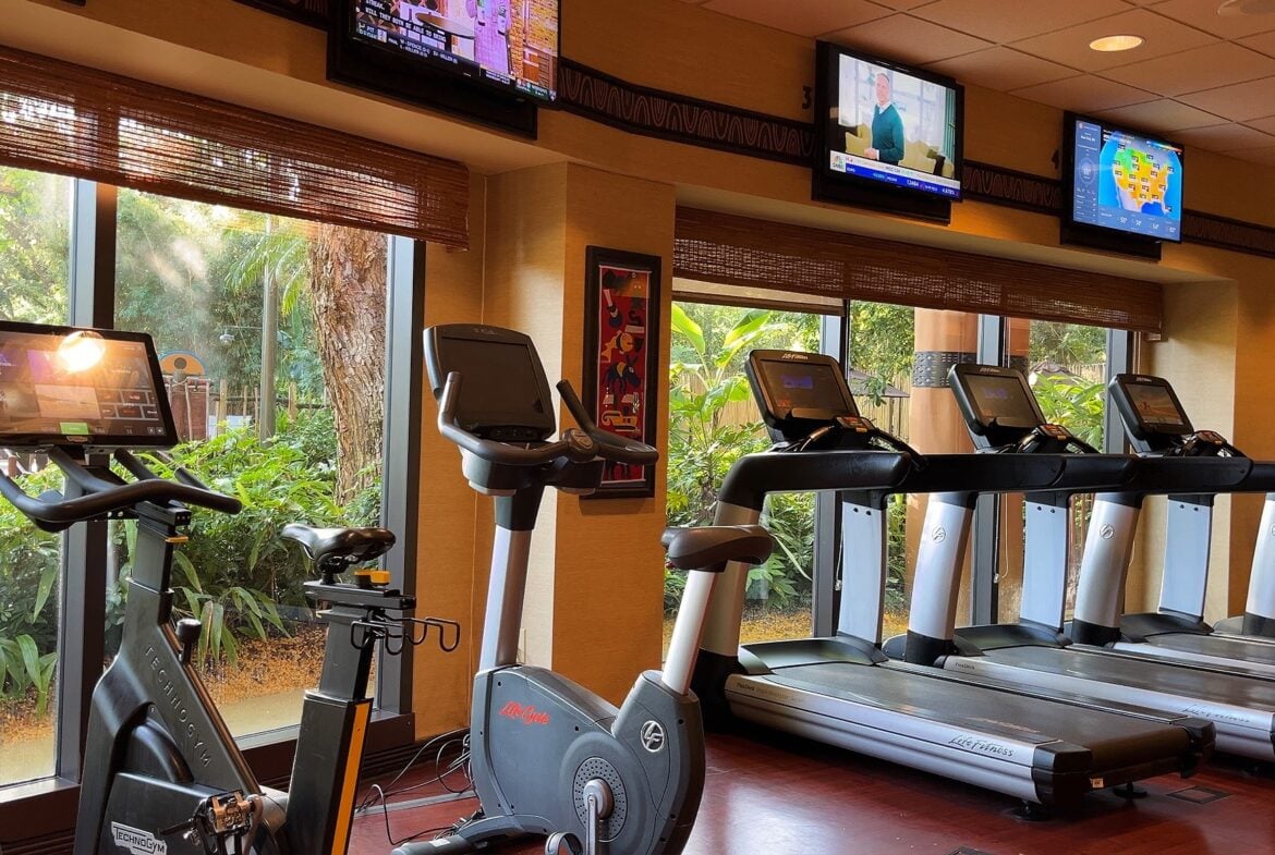 Animal Kingdom Lodge - Jambo House - Fitness Center