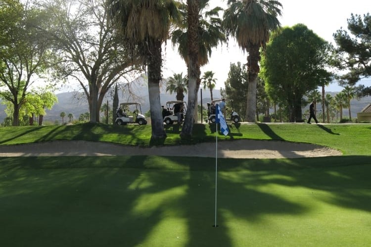 Welk Resorts Golf Course: Cathedral Canyon Golf Green