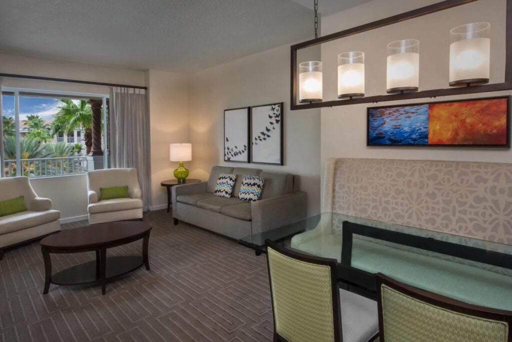 Marriott's Grande Vista Living Area: Marriott Vacation Club Resale Restrictions