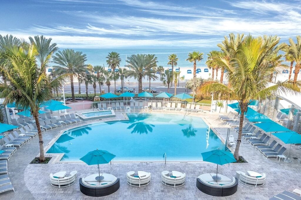 Pros and Cons of Wyndham Timeshare: Club Wyndham Clearwater Beach Resort pool