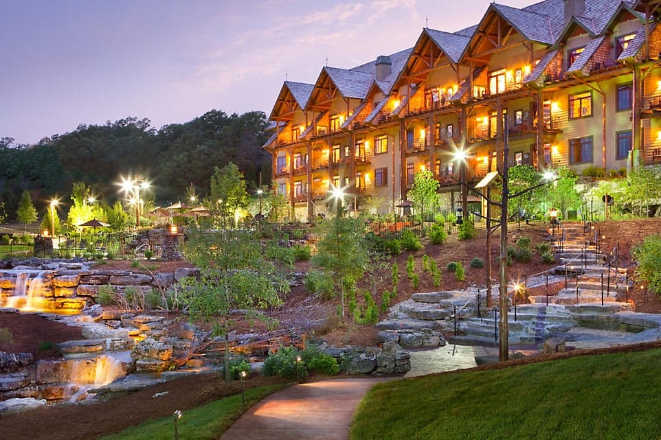 Wilderness Club At Big Cedar is one of the ideal family reunion resorts 