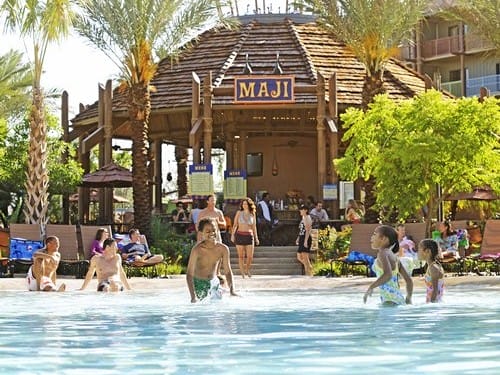 disney's animal kingdom villas pool area