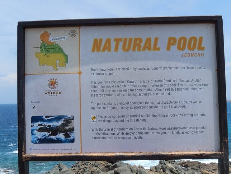 enjoy the natural pool adventure 