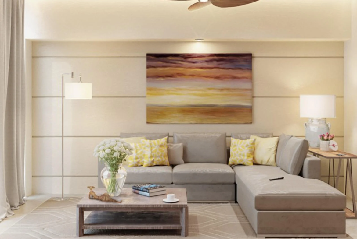 Grand Solmar Pacific Dunes Living Room