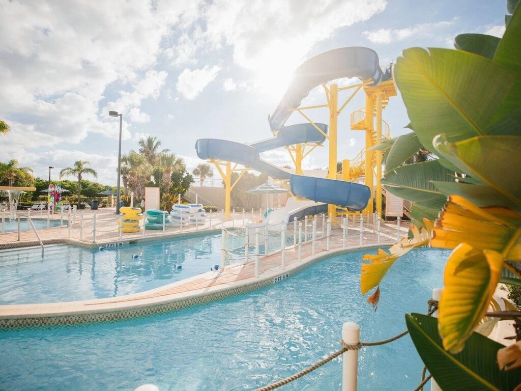 water park resorts waterslide