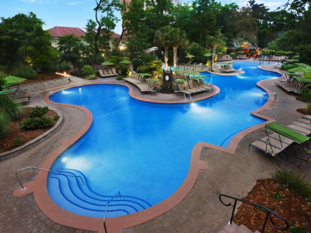 woodsy pool marriott myrtle beach