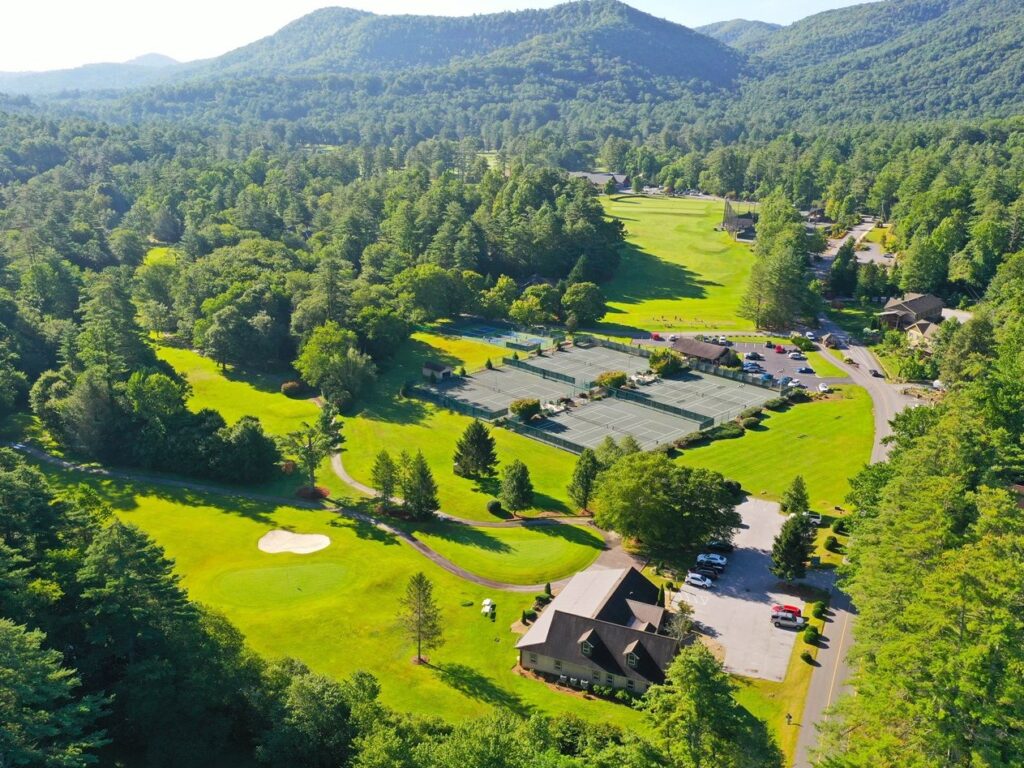 fairfield sapphire valley aerial view