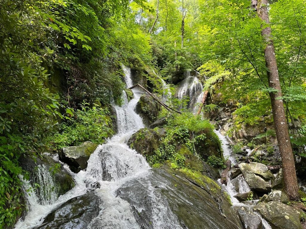 waterfall at Great Smoky Mountains National Park