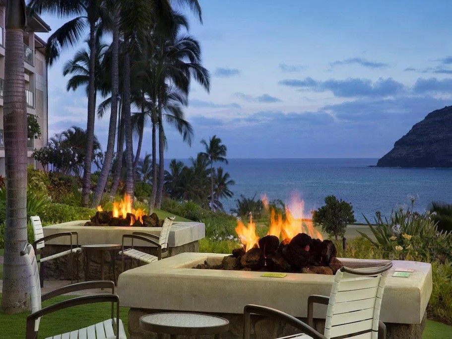 kauai lagoons fire pits