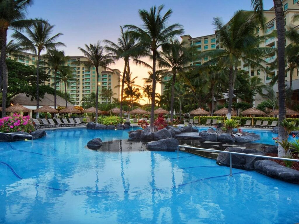 marriott vacation club hawaii ko olina pool