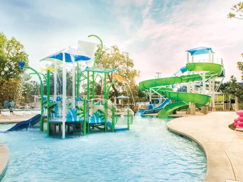 south beach resort water park