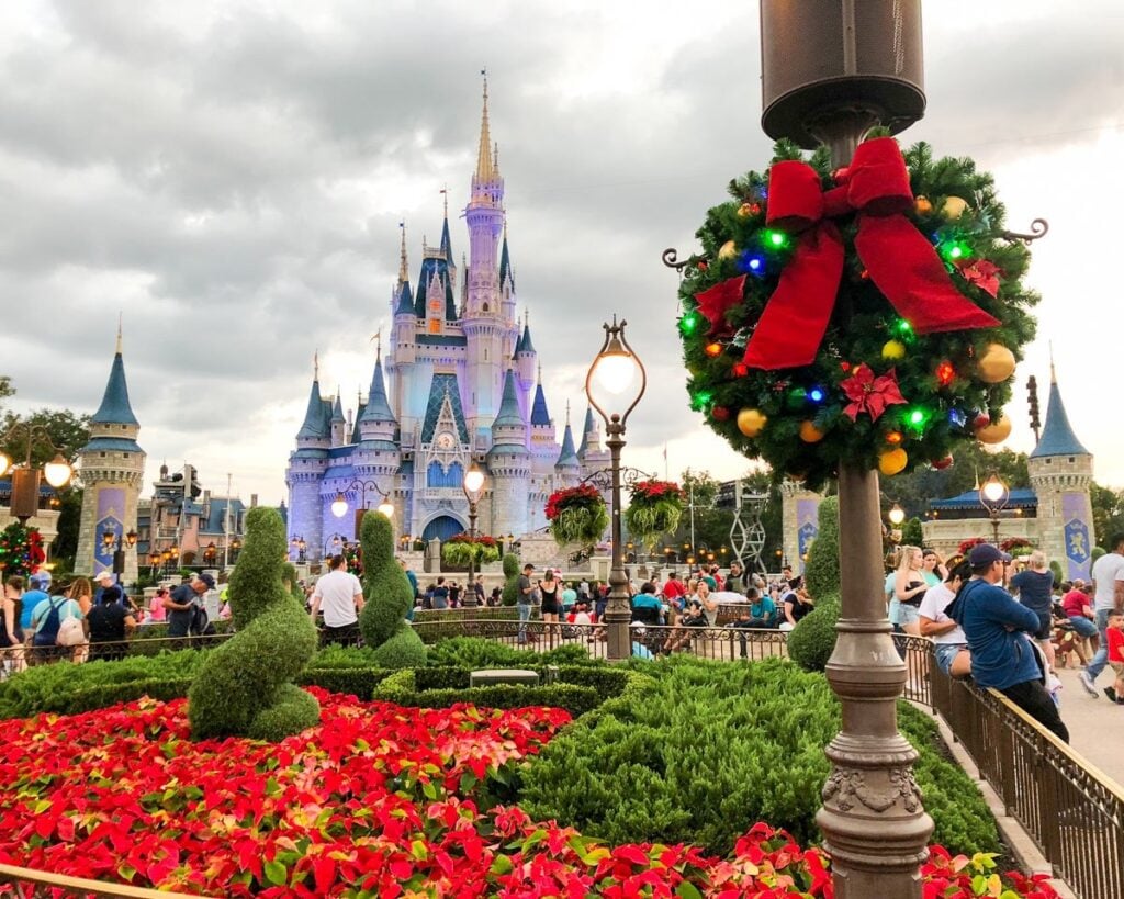 disney world Christmas party