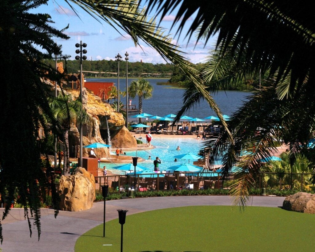 Disney's Polynesian Villas and Bungalows pool