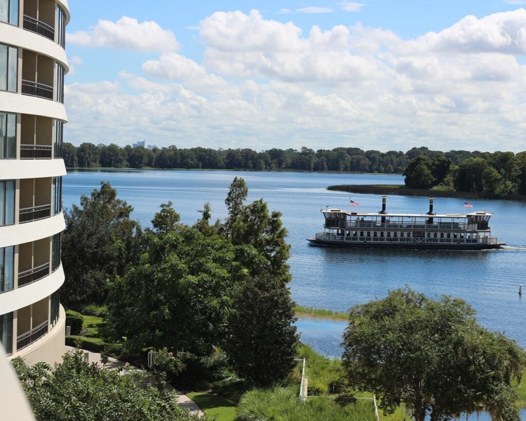 Bay Lake Tower at Disney's Contemporary Resort lake view