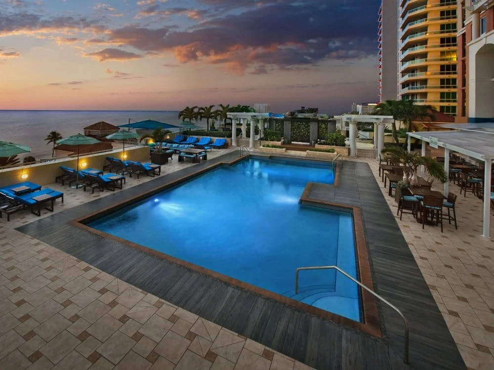 Marriott’s BeachPlace Towers pool