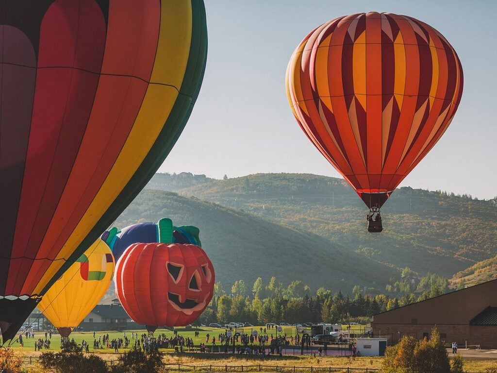 park city hot air balloons