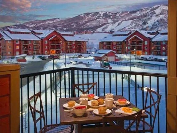 WorldMark Steamboat Springs balcony