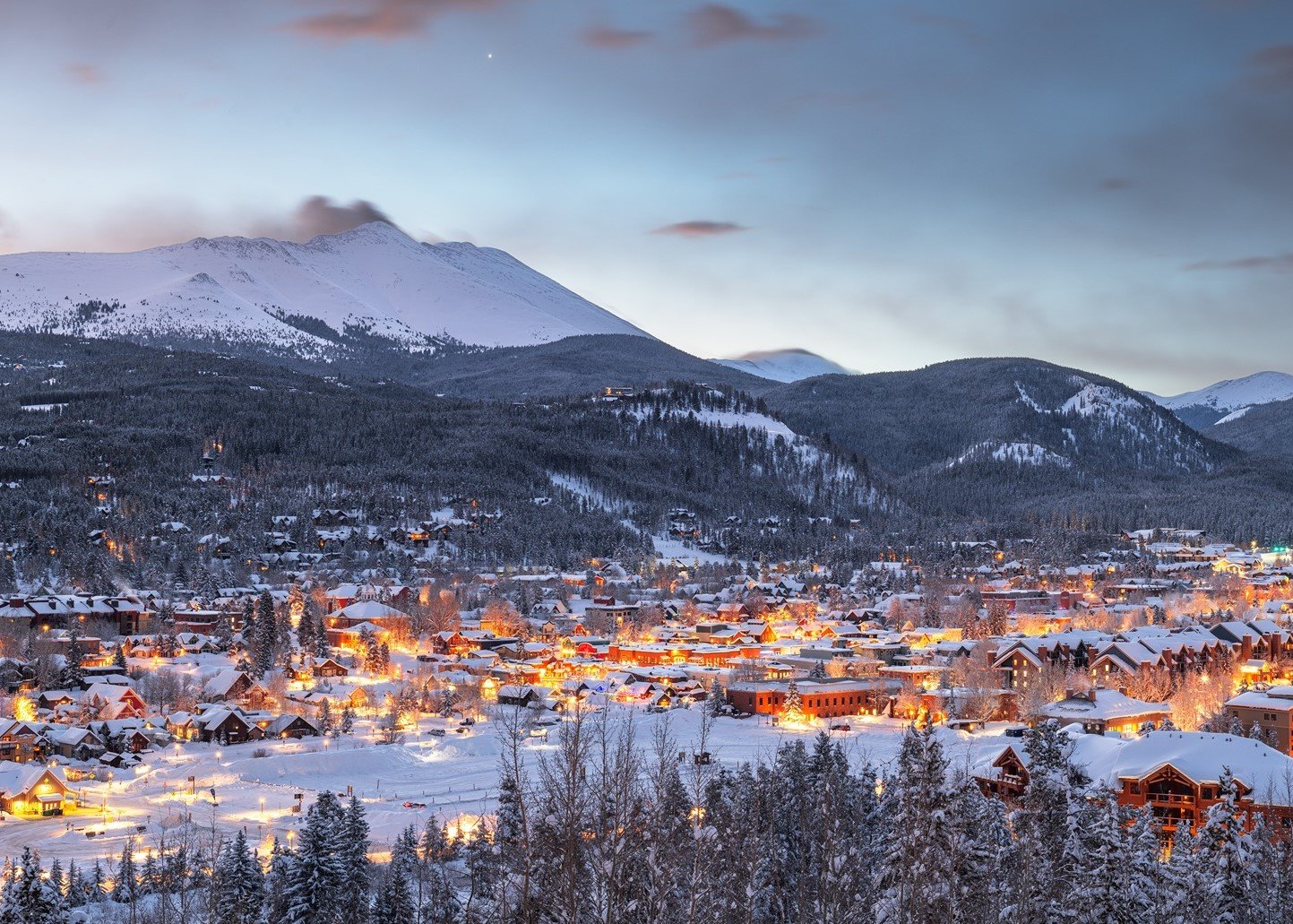 best places to travel in winter: colorado