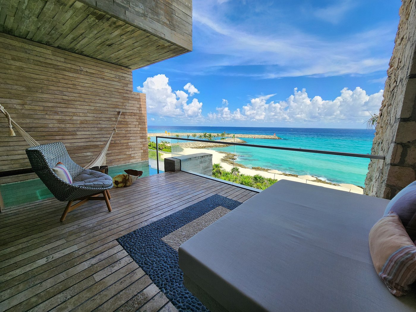 balcony and view