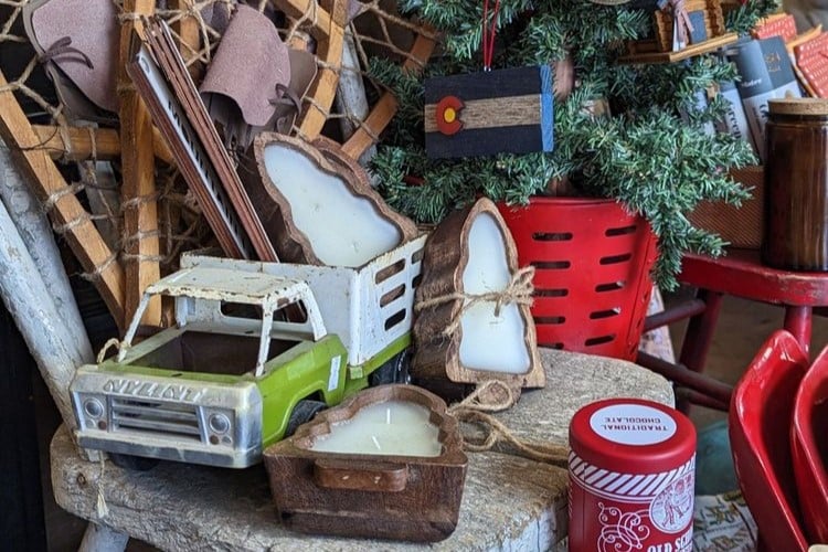 Small-Town Christmas Breckenridge: Christmas Shopping at Marigold's Farmhouse Funk & Junk