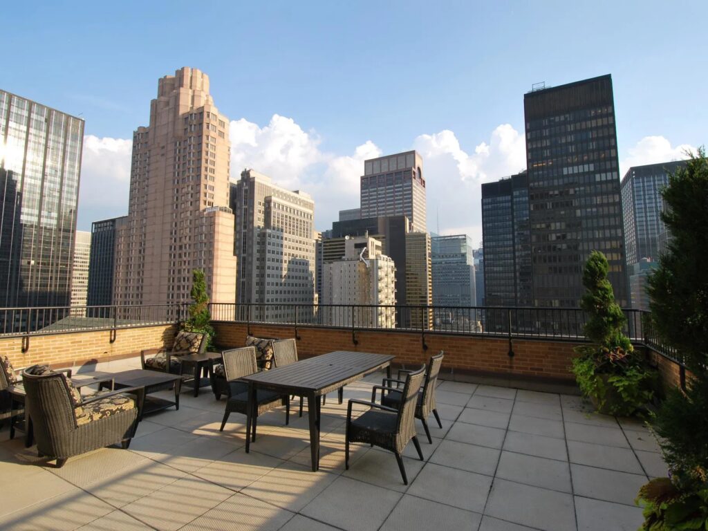 The Manhattan Club Rooftop Patio