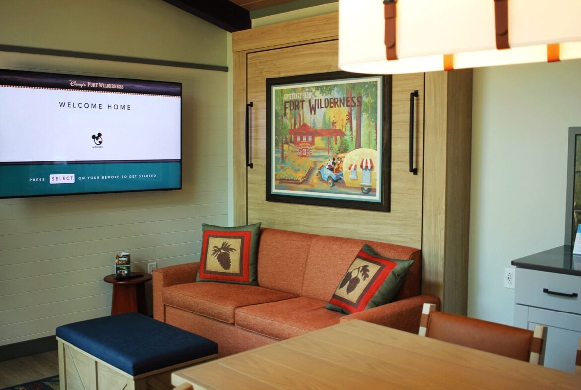 DVC Cabins at Disney's Fort Wilderness Resort Living Room