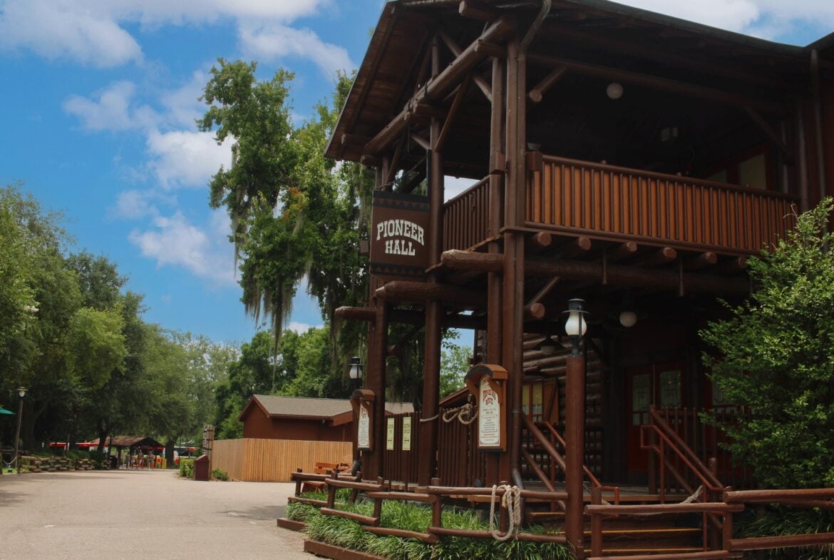 DVC Cabins at Disney's Fort Wilderness Resort Pioneer Hall