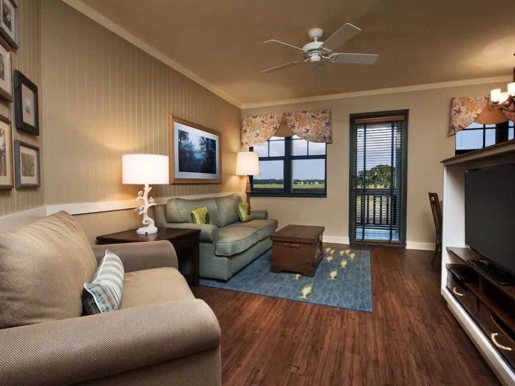 Disney's Hilton Head Resort living room