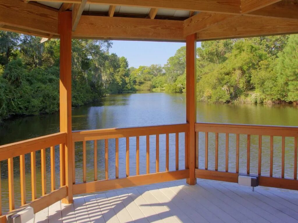 gazebo at waterside by spinnaker