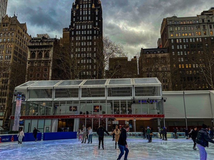 Christmas in New York City: Bryant Park Winter Village