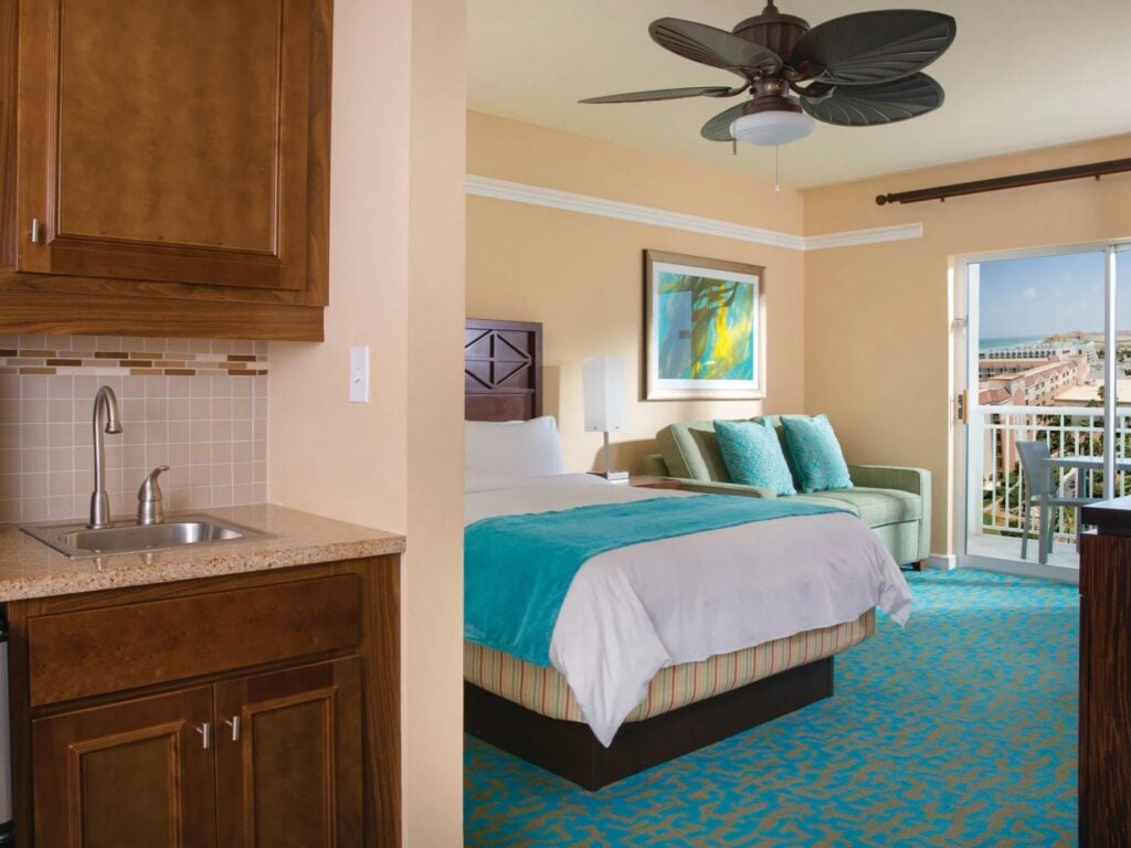 aruba surf club bedroom