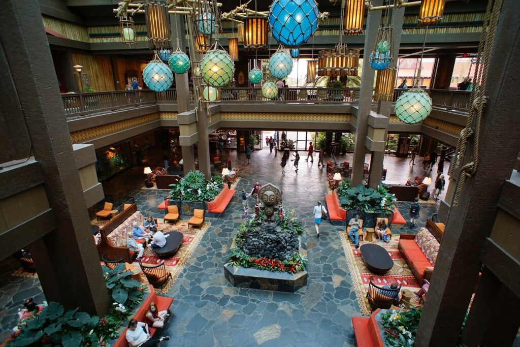 Lobby Area, rent dvc points polynesian